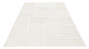 Concept Looms Maze Rug MAZ106 Ivory is a perfect fit for any area