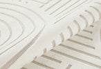 Concept Looms Maze Rug MAZ106 Ivory with low pile
