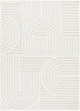 Concept Looms Maze Rug MAZ106 Ivory picture of the rug geometric design