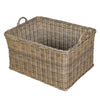 Medium Rectangular Rattan Storage Basket