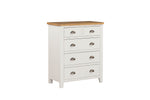 Mellor 5 Drawer Tall Chest Cashmere picture on the white background