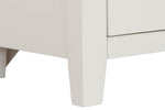 Mellor 6 Drawer Dressing Chest Cashmere close view picture of the legs