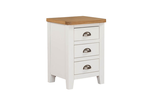 Mellor Bedside Table Cashmere picture on the white background