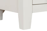 Mellor Bedside Table Cashmere close view of the legs