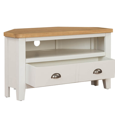 Mellor Corner TV Unit 90 cm Cashmere