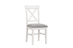 Mellor Dining Chair Fabric Grey picture on the white background