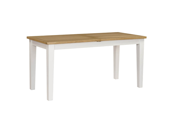 Mellor Extendable Dining Table 120/160 cm Cashmere picture on the white background