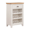 Mellor cashmere gloss wine cabinet shown from the side (3)