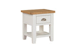 Mellorn Lamp Table 1 Drawer Cashmere picture on the white background