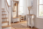 Mellor Small Console Table in Cashmere with a painted gloss finish