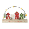 Merry Christmas Light Up House Scene picture on the white background
 