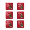 Merry Little Christmas Set of 6 Coasters alternative view
