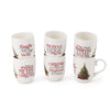 Merry Little Christmas Set of 6 Mugs in Hatbox alternative view