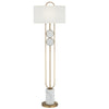 Metal And Marble Floor Lamp picture on the white background