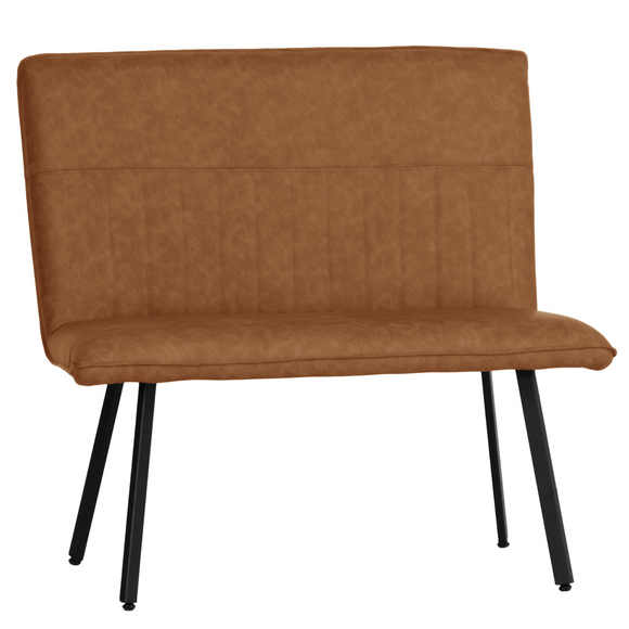 Chic seating option in stylish tan.