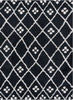 Milo Geometric Rug Black 04 picture of the rug design