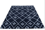 Milo Geometric Rug Navy 03 horizontal rug projection