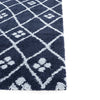 Milo Geometric Rug Navy 03 picure of the corner