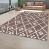 Milo Geometric Rug Salmon 02 life style picture