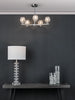 Mina Table Lamp Crystal and Polished Chrome life style picture