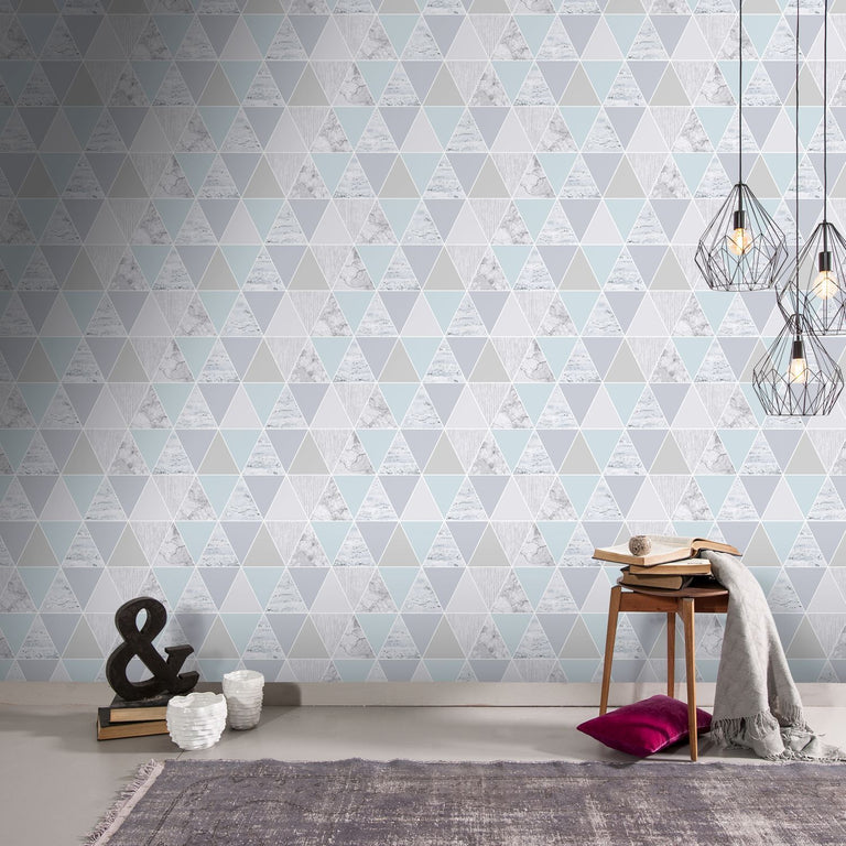 Graham & Brown Mint Reflections Wallpaper