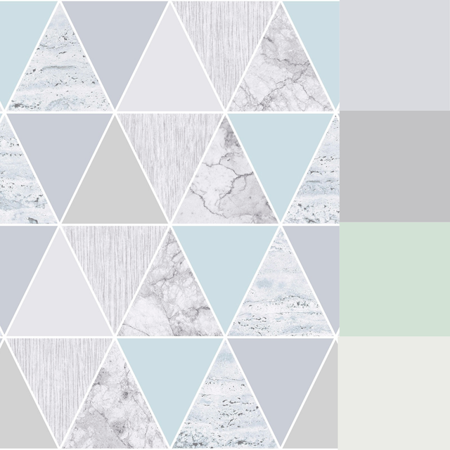 Graham & Brown Mint Reflections Wallpaper