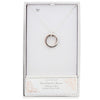 Mixed Metal Modern Twist Necklace
 comes in a gift box