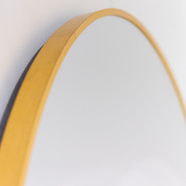 Modena Floor Standing Arch Mirror Gold – Full Length 160 cm