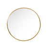 Modena Round Wall Mirror Gold 60cm round shaped gold wall mirror