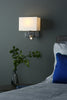 Modena Wall Light Brushed Bronze Bracket Only life style picture