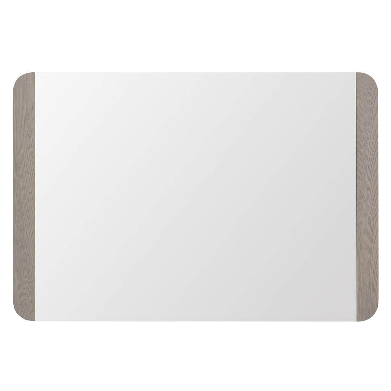 Mondello Rectangular Mirror Washed Oak