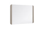 Mondello Rectangular Mirror Washed Oak picture on the white background