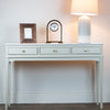 Monroe 3 Drawer Console With Marble Top Stone life style picture