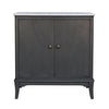 Monroe 2 Door Cabinet With Marble Top Russell stylish addition