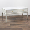 Monroe Coffee Table With Marble Top Stone side view picture
