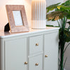 Monroe Sideboard With Marble Top Stone close view picture of the design