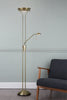 Montana Mother & Child Floor Lamp Antique Brass life style picture