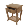 Monte Cristo 1 Drawer Bedside Table picture with opened drawer