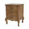 Monte Cristo 3 Drawer Bedside Table picture of the bedside cabinet design