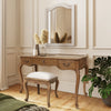 Monte Cristo Dressing Stool life style picture with Monte Cristo dressing table 