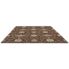 Morris & Co Montreal Floral Rug Russet perfect for any living area