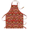 Morris & Co Strawberry Thief Apron- Crimson