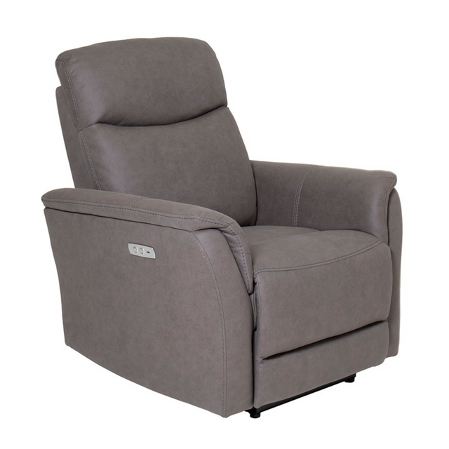 Mortimer Electric Recliner Chair Grey