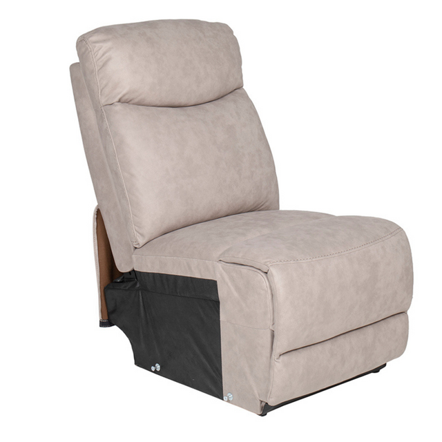 Mortimer Armless 1 Seat Sectional Taupe