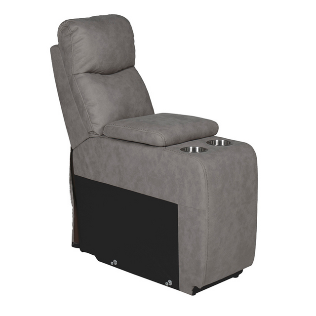 Mortimer Console Sectional Electric USB Grey
