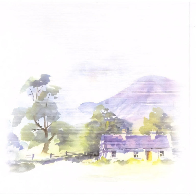 Mountain Cottage Notelets Pack of 6