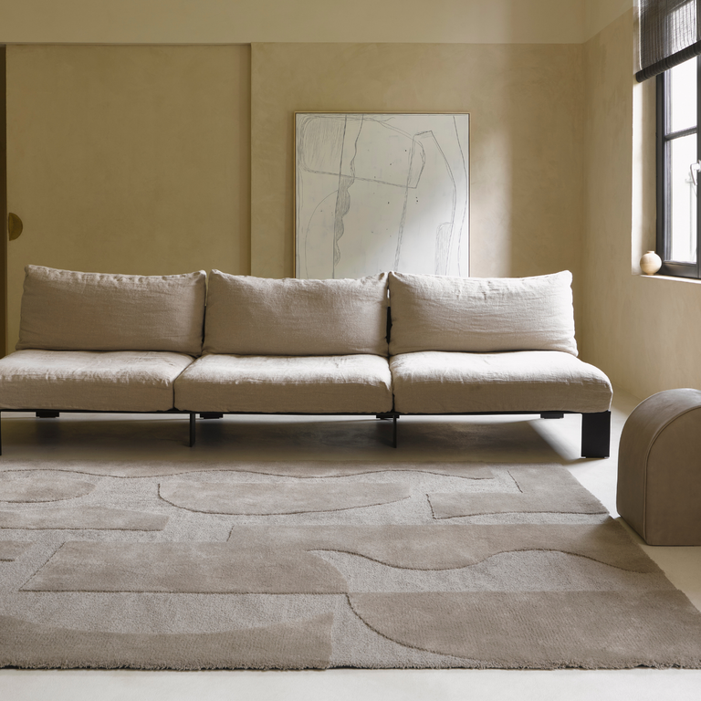 Brink & Campman Mural Bold Geometric Rug Cement