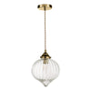 Mya Pendant Antique Brass picture on the white background