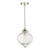 Mya Pendant Polished Nickel picture on the white background