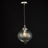 Mya Pendant Polished Nickel life style picture
